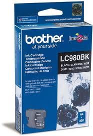 Brother LC980BK - Cartouche d'impression - 1 x noir - 300 pages