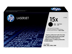 Cartouche de toner d'impression noire - HP Laserjet HP 15X